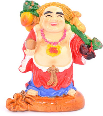 23% OFF on Kriti Creations Feng Shui All Symbol Laughing Buddha Decorative Showpiece - 3 cm(Polyresin, Multicolor) 23% OFF on Kriti Creations Feng Shui All Symbol Laughing Buddha Decorative Showpiece - 3 cm(Polyresin, Multicolor)