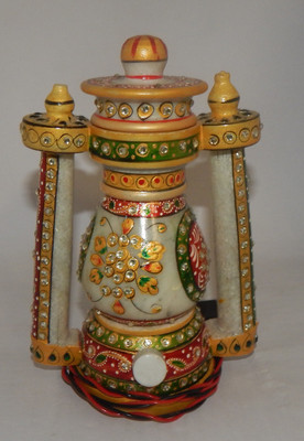 

Mahaveer Creation Decorative Showpiece - 20 cm(Stoneware, Multicolor)