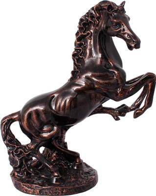 

Art N Hub Fengshui Victory Horse / Pet Animal Statue Home Decor Gift item Decorative Showpiece - 36 cm(Earthenware, Multicolor)