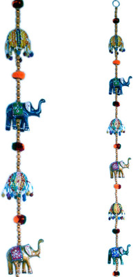 61% OFF on Little India Rajasthani Elephant Door Hanging Handicraft -188 Decorative Showpiece - 8 cm(Paper Mache, Multicolor) 61% OFF on Little India Rajasthani Elephant Door Hanging Handicraft -188 Decorative Showpiece - 8 cm(Paper Mache, Multicolor)