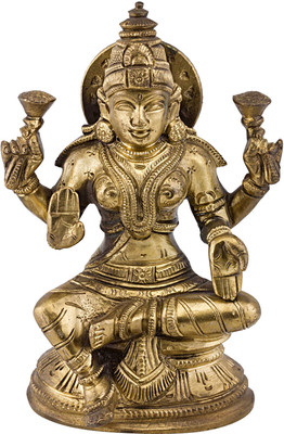 33% OFF on Prachin Bnz Laxmi Sitting Decorative Showpiece - 13 cm(Bronze, Multicolor) 33% OFF on Prachin Bnz Laxmi Sitting Decorative Showpiece - 13 cm(Bronze, Multicolor)