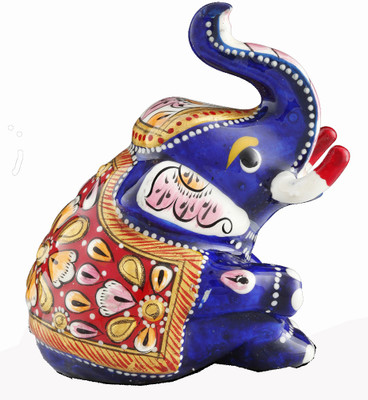 26% OFF on Aashirwad Sitting Elephant Decorative Showpiece - 2 cm(Silver Plated, Multicolor) 26% OFF on Aashirwad Sitting Elephant Decorative Showpiece - 2 cm(Silver Plated, Multicolor)