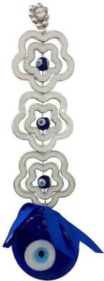 

Toygully Decorative Showpiece - 17 cm(Ceramic, White, Blue)