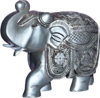 50% OFF on Vaah Decorative Showpiece - 15 cm(Wood, Silver) 50% OFF on Vaah Decorative Showpiece - 15 cm(Wood, Silver)