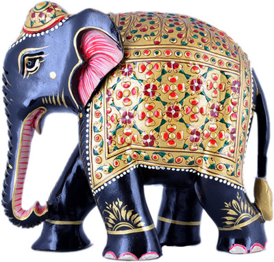 31% OFF on SC Handicrafts Shivani Wood Gold Elephant Decorative Showpiece - 13 cm(Wood, Multicolor) 31% OFF on SC Handicrafts Shivani Wood Gold Elephant Decorative Showpiece - 13 cm(Wood, Multicolor)