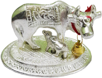 

CraftEra Decorative Showpiece - 6 cm(Silver Finish, Silver)
