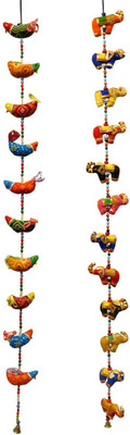 

Bhoomija Decorative Showpiece - 90 cm(Cotton, Multicolor)