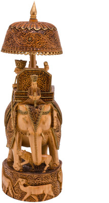 33% OFF on Prachin Ambari Mini Antiq Spl-10 Decorative Showpiece - 26 cm(Wood, Brown) 33% OFF on Prachin Ambari Mini Antiq Spl-10 Decorative Showpiece - 26 cm(Wood, Brown)