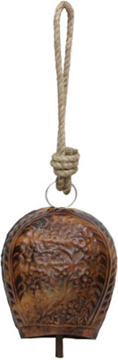 

Apkamart Iron Cow Bell For Good Luck Decorative Showpiece - 13 cm(Iron, Steel)