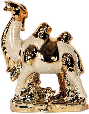 

Orchard Decorative Showpiece - 15 cm(Ceramic, Gold)