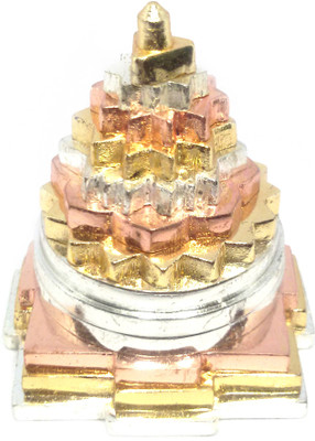 

Discount4product Decorative Showpiece - 5 cm(Gold Finish, Multicolor)
