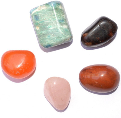 

Reiki Crystal Products 100 % Original Relationship Tumble Stone Kit Not Dyed Charged By Reiki Grand Master & Vastu Expert Decorative Showpiece - 2 cm(Crystal, Multicolor)