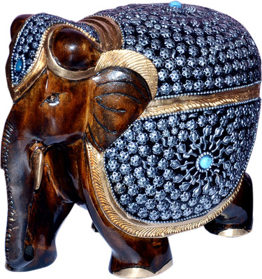 16% OFF on Vaah Decorative Showpiece - 20 cm(Wood, Multicolor) 16% OFF on Vaah Decorative Showpiece - 20 cm(Wood, Multicolor)