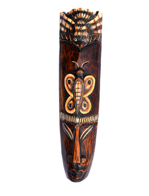 

Art Godaam Antique Figure Decorative Showpiece - 50 cm(Wooden, Brown)