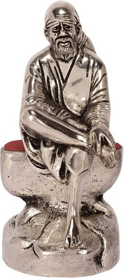 

Jupiter Elite Sai Baba Decorative Showpiece - 17 cm(Aluminium, Silver)