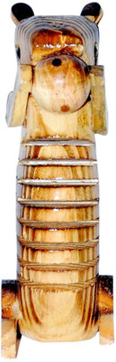 

Univocean UNIV_SH301 Decorative Showpiece - 25 cm(Wooden, Brown)