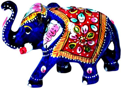 Ac Aditi Creations Decorative Showpiece - 5 cm(Aluminium, Blue)