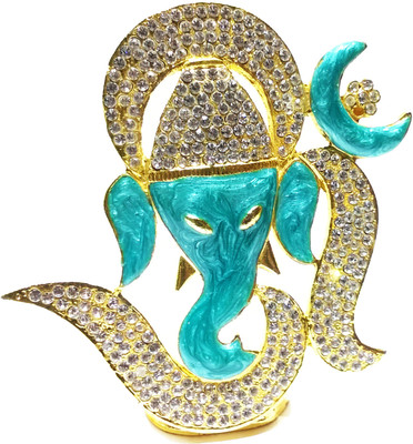 55% OFF on Swarnim Jewellers Decorative Showpiece - 8.5 cm(Brass, Blue)
