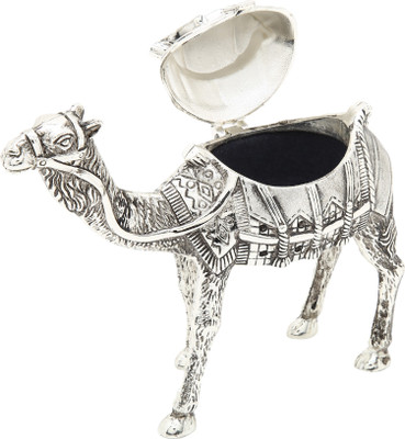 

shivika enterprises shivika enterprises white metal camel Decorative Showpiece - 12 cm(Aluminium, Silver)