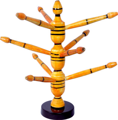 

Genius Bird Decorative Showpiece - 26.5 cm(Wooden, Yellow)