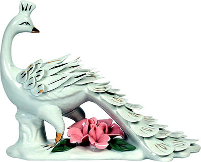 

Orchard Decorative Showpiece - 13 cm(Porcelain, White)