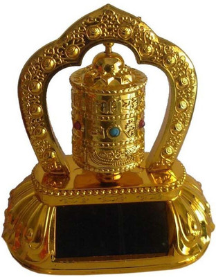 

Alexus Solar Powered Decorative Showpiece - 6 cm(Plastic, Gold)