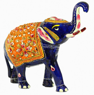 

Crafticia Decorative Showpiece - 15 cm(Cast Iron, Multicolor)
