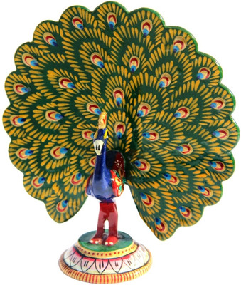 37% OFF on Handicrafts Paradise Peacock Decorative Showpiece - 13 cm(Aluminium, Multicolor) 37% OFF on Handicrafts Paradise Peacock Decorative Showpiece - 13 cm(Aluminium, Multicolor)