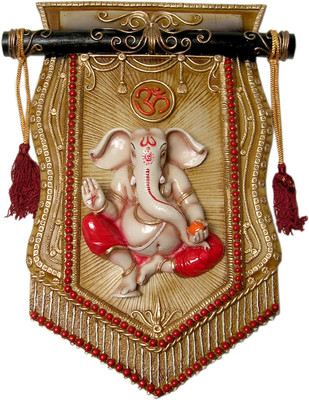 9% OFF on Megifting The Patrika Ganesha-Wall Hanging-BIG-(YLW) Decorative Showpiece - 48 cm(Polyresin, Multicolor) 9% OFF on Megifting The Patrika Ganesha-Wall Hanging-BIG-(YLW) Decorative Showpiece - 48 cm(Polyresin, Multicolor)