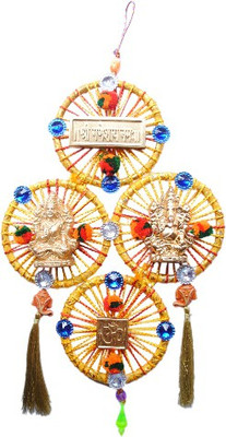 

Pratimah Decorative Showpiece - 26 cm(Polyresin, Gold)