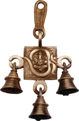 37% OFF on HanDecor Om Ganesh Brass Decorative Bell(Brown, Pack of 1) 37% OFF on HanDecor Om Ganesh Brass Decorative Bell(Brown, Pack of 1)