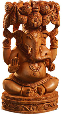 24% OFF on Aapno Rajasthan Lord Ganesha Decorative Showpiece - 5 cm(Wood, Brown) 24% OFF on Aapno Rajasthan Lord Ganesha Decorative Showpiece - 5 cm(Wood, Brown)
