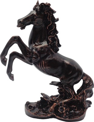 

Art N Hub Feng Shui Victory Horse Figurine - Handicraft Decor Statue (H-30cm) Decorative Showpiece - 30 cm(Polyresin, Brown)