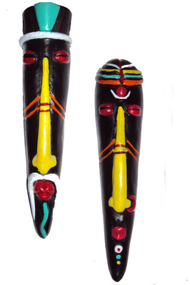 

Hand Artz Decorative Showpiece - 27 cm(Terracotta, Multicolor)