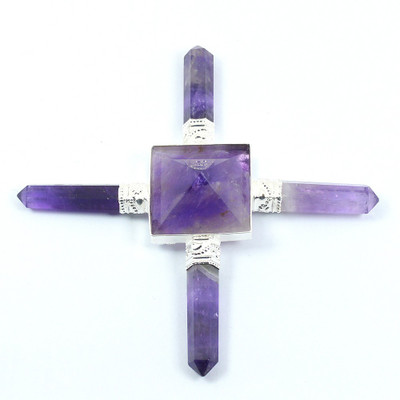 

Reiki Crystal Products Decorative Showpiece - 2 cm(Crystal, Purple)