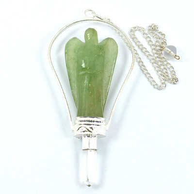 

Reiki Crystal Products Decorative Showpiece - 4 cm(Crystal, Light Green)