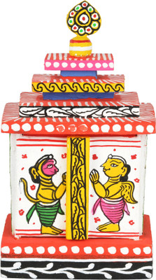 

Riya's Signature Decorative Showpiece - 5 cm(Microfibre, Multicolor)