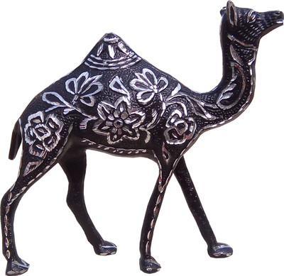 

Decor Decorative Showpiece - 18 cm(Aluminium, Black)