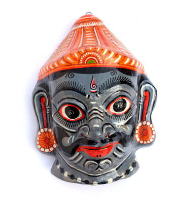 

Art Godaam Decorative Showpiece - 23 cm(Paper Mache, Grey)