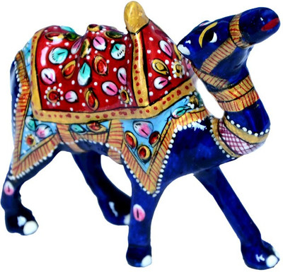 

Ac Aditi Creations Decorative Showpiece - 9 cm(Aluminium, Blue)