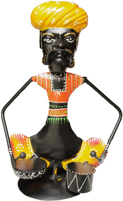 

Crafticia Decorative Showpiece - 27 cm(Aluminium, Multicolor)