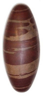 

Astrodidi Narmada Shivling / Lingam Decorative Showpiece - 3 cm(Stoneware, Brown, Maroon)