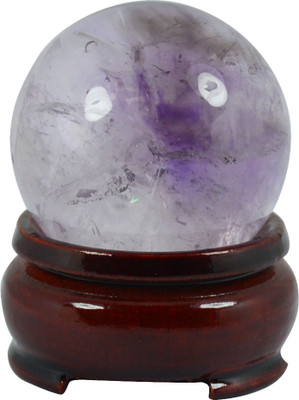 

Reiki Crystal Products Decorative Showpiece - 4 cm(Crystal, Purple)