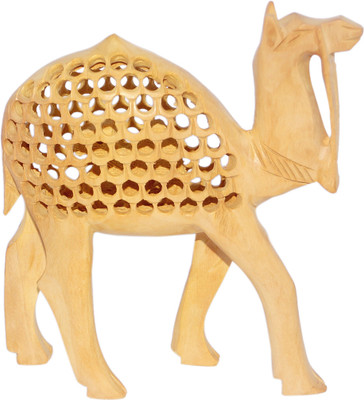 62% OFF on R S Jewels Home Decor Hand Carved Camel Animal Decorative Showpiece - 15 cm(Wood, Brown) 62% OFF on R S Jewels Home Decor Hand Carved Camel Animal Decorative Showpiece - 15 cm(Wood, Brown)
