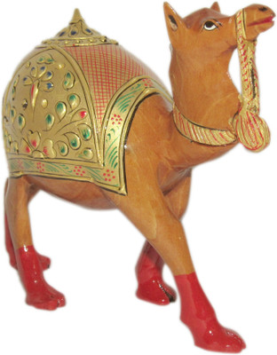 

Shree Sai Decorative Showpiece - 13 cm(Wooden, Yellow)