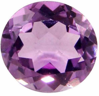 

ShubhBhakti Amethyst/Katela (UPRATNA) 5-6 Ct Certified & Lab. Decorative Showpiece - 0.5 cm(Crystal, Purple)