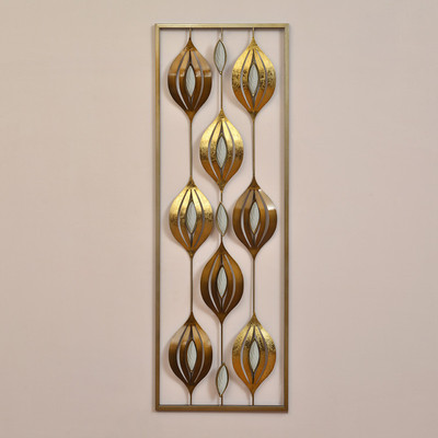 

@home Urban Sun Decorative Showpiece - 89.5 cm(Aluminium, Yellow)