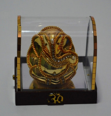 

BMS Lifestyle Vakratunda Decorative Showpiece - 7 cm(Polypropylene, Multicolor)