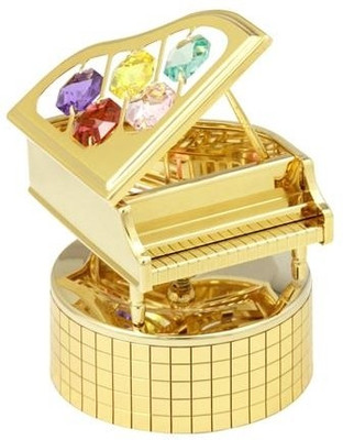 

Crystocraft Decorative Showpiece - 10.1 cm(Gold Plated, Multicolor)