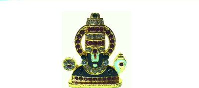 

Swarnim Jewellers Lord Balaji Decorative Showpiece - 4.5 cm(Bronze, Yellow)